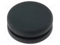 Grommet; with bulkhead; Ømount.hole: 12.5mm; Øhole: 9.5mm ESSENTRA RI-DGB-5