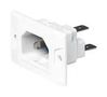 CONN, IEC C18 INLET, 10A/250VAC, PANEL 3-134-903
