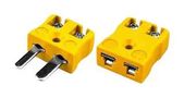 THERMOCOUPLE CONN, TYPE K, PLUG/RCPT AM-K-MQ+FQ