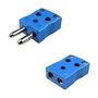 THERMOCOUPLE CONN, TYPE K, PLUG/RCPT JS-K-MQ+FQ