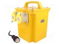 Transformer: protective; 2.2/3.3kVA; 230VAC; 110V; IP44; encased TOROIDY STO3300