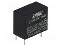 Relay: electromagnetic; SPST-NO; Ucoil: 24VDC; Icontacts max: 8A SHORI ELECTRIC S5H-24-1AS