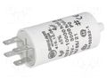 Capacitor: polypropylene; motors, run; 4uF; 425VAC; Ø28x55mm; ±5% DUCATI ENERGIA 4.16.10.06.64