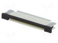 Connector: FFC/FPC; SMT; 0.4A; 100V; PIN: 30; 0.5mm; horizontal; 30mΩ ADAM TECH PCA-6-LA-30-HU-3