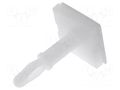 Self-adhesive holder; polyamide; L: 12.7mm; Ø2: 3.18mm ESSENTRA RI-LCBSBM801ART
