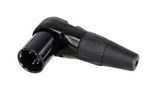 XLR CONN, R/A PLUG, 5POS, CABLE RC5MR-BAG