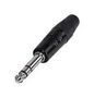 AUDIO CONN, STEREO PLUG, 6.35MM, CABLE RP3C-BAG