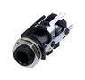 AUDIO CONN, STEREO JACK, 6.35MM, PCB RJ5VI-D1