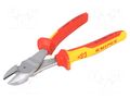 Pliers; side,cutting,insulated; 200mm KNIPEX KNP.7406200