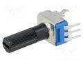 Potentiometer: shaft; single turn; 1kΩ; 125mW; ±20%; THT; 6mm SR PASSIVES R9011-1-1K