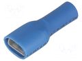 Terminal: flat; 6.3mm; 0.8mm; female; 1÷2.5mm2; crimped; for cable JST LVDDF2-250A
