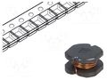 Inductor: wire; SMD; 1005; 10uH; 2.6A; 0.06Ω; Features: high power FERROCORE DLG-1005-100