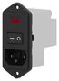 POWER ENTRY MODULE, MEDICAL, 6A, 250VAC PM0S0DH60.