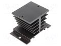 Heatsink: extruded; Y; for one phase solid state relays; black STONECOLD RAD-DY-KG/50