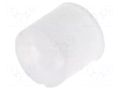 Spacer sleeve; LED; Øout: 5mm; ØLED: 5mm; L: 4.5mm; natural; UL94V-2 FIX&FASTEN FIX-LED-4.5