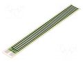 Resistor: thick film; heating; glued; 661.2Ω; 80W; 76.2x9.53x1mm TELPOD GBR619-230-80-2