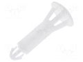 Assembly stud; polyamide; L: 15.9mm; snap fastener; natural FIX&FASTEN FIX-RCG-15.9