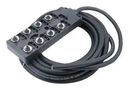 PASSIVE JUNCTION BOX, M12 CON, 8PORT, 5M 1202480022