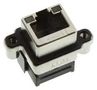 RJ45 CONN, R/A JACK, 8P8C, 1PORT, TH MRJ5381M1