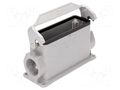 Enclosure for connectors: HDC; size 24B; Han® HMC; IP65; M32 HARTING 19302240292