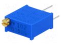 Potentiometer: mounting; multiturn; 1kΩ; 500mW; THT; ±10%; linear BOURNS 3296Y-1-102LF
