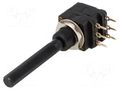 Potentiometer: shaft; single turn; 4.7kΩ; 200mW; THT; 6mm; plastic PIHER 6PSI-4K7