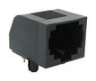 RJ45 CONN, R/A JACK, 8P8C, 1PORT, TH SS-90000-001