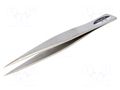 Tweezers; 125mm; Blades: narrowed; Blade tip shape: sharp ENGINEER FUT.PT-01