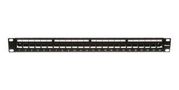 PATCH PANEL, 48 PORT, 2U, BLACK KP24WSBL