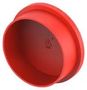 PROTECTIVE CAP, SZ 23, PLUG, LDPE, RED 5-2407269-3