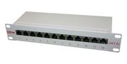 PATCH PANEL, CAT6A, RJ45, 12PORT, 1U 26.11.0316