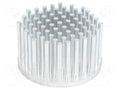 Heatsink; LED; Ø: 54mm; H: 30mm; 6.95K/W FISCHER ELEKTRONIK ICKSR54X30
