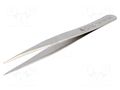 Tweezers; 120mm; SMD; Type of tweezers: straight IDEAL-TEK IDL-SM116.SA