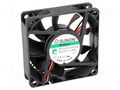 Fan: DC; axial; 24VDC; 70x70x20mm; 49.27m3/h; 33dBA; Vapo; Len: 300mm SUNON ME70202V1-A99