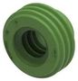 SINGLE WIRE SEAL, SILICONE RUBBER, GREEN 2394111-2