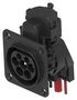 EV CABLE, IEC 62196-2 INLET-FREE END, 5M 2-2208884-5