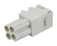 HEAVY DUTY MODULE, SOCKET, 4POS, 16A 09149041101