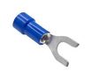 CRIMP TERMINAL, FORK, #8, BLUE, 14AWG BU-191440020