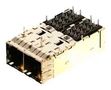 CAGE CONN, MINI SAS, 1X2 GANG, 2X36POS 76866-1015