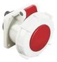 POWER CONN, SOCKET, 3P+N+E, 16A, RED/WHT MP011085