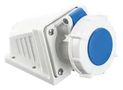 POWER CONN, SOCKET, 2P+E, 16A, BLU/WHT MP011086