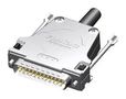D SUB BACKSHELL, 180DEG, SIZE DB 173114-0314