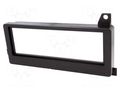 Radio frame; Chrysler,Dodge; 1 DIN; black 4CARMEDIA RAM-40.093.1