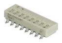 DIP SW, 2CKT, SPST-NC, 0.1A, 6VDC, SMD 90HBW02PRT