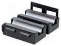 Ferrite: two-piece; on round cable; Ø: 8mm; 130Ω; A: 20.5mm; B: 7.5mm RICHCO RKCF-08-A5
