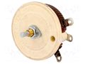 Potentiometer: shaft; single turn; 5Ω; 100W; 6.35mm; wirewound OHMITE RKS5R0E