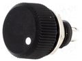 Potentiometer: shaft; single turn; 10kΩ; 1W; ±20%; linear; soldered VISHAY P16NP103MA