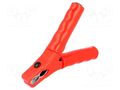 Crocodile clip; 36A; 70VDC; red; Grip capac: max.25mm SCHÜTZINGER PZA7524-RT