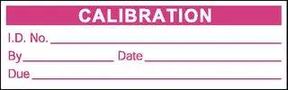 CALIBRATION LABELS, VINYL, 25.4MM W MQC205MG