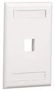 VERTICAL FACEPLATE, 1 MODULE, WHITE NK1FWHY